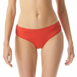 MICHAEL Michael Kors Shirred Bikini Bottom - Iconic Solids 34 MICHAEL Michael Kors Shirred Bikini Bottom - Iconic Solids -BCBGMAXAZRIA Shop mm8h949 825