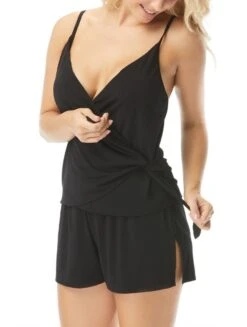 Coco Contours Chroma Bra Sized Swim Romper - Heritage 15 Coco Contours Chroma Bra Sized Swim Romper - Heritage -BCBGMAXAZRIA Shop t31089 001 alt02 r 1 2