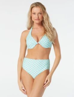 Coco Reef Verso Bra Sized Twist Reversible Underwire Bikini Top - Tropical Lotus -BCBGMAXAZRIA Shop u35288 110 alt02 3 8