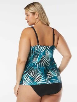 Coco Reef Core V-Neck Bra Sized Underwire Tankini Top - Endless Summer Palm 11 Coco Reef Core V-Neck Bra Sized Underwire Tankini Top - Endless Summer Palm -BCBGMAXAZRIA Shop u84382 349 alt05 13