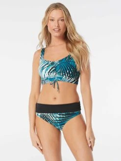 Coco Reef Elevate Bra Sized Shirred Underwire Bikini Top - Endless Summer Palm 20 Coco Reef Elevate Bra Sized Shirred Underwire Bikini Top - Endless Summer Palm -BCBGMAXAZRIA Shop u84461 349 alt02 1