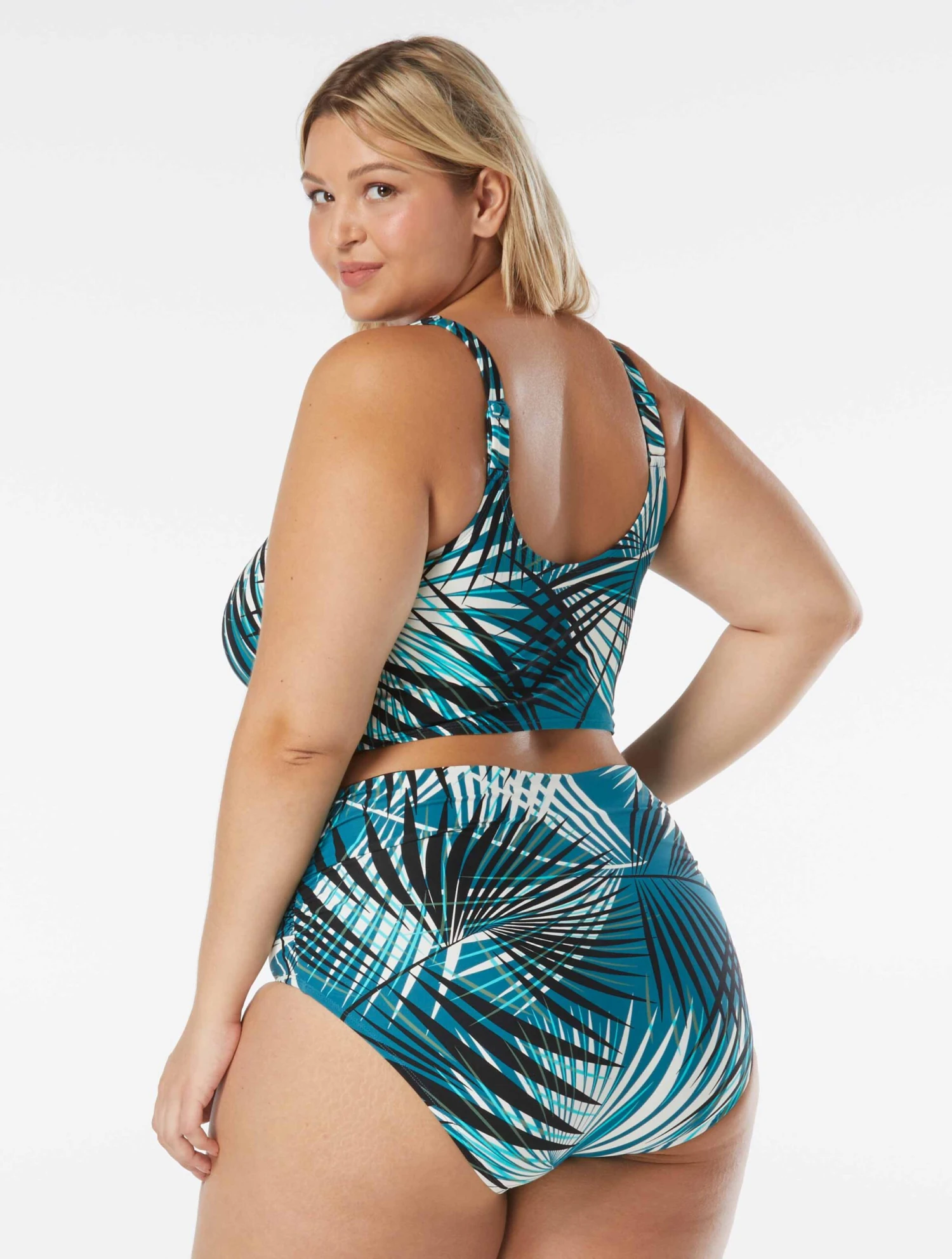 Coco Reef Elevate Bra Sized Shirred Underwire Bikini Top - Endless Summer Palm 11 Coco Reef Elevate Bra Sized Shirred Underwire Bikini Top - Endless Summer Palm - Image 11