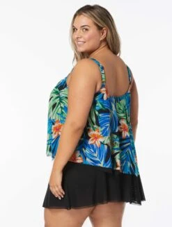 Coco Reef Captivate Bra Sized Underwire Tankini Top - Paradise Garden -BCBGMAXAZRIA Shop u8a501 004 alt09 1