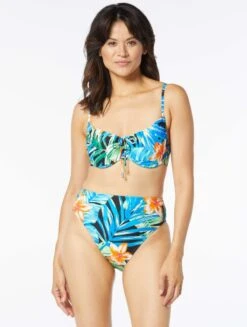 Coco Reef Amour Bra Sized Underwire Bikini Top - Paradise Garden