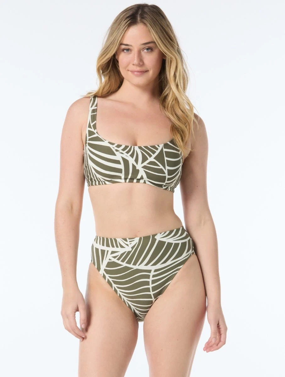 Coco Reef Divine Bra Sized Underwire Bikini Top - Graphic Palm 1 Coco Reef Divine Bra Sized Underwire Bikini Top - Graphic Palm