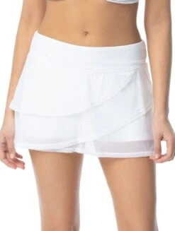 Coco Reef Sway Mesh Layer Swim Skort - Classic Solids -BCBGMAXAZRIA Shop u95126 100 r 1 5e51fdb4 b87c 4e47 93a3 ecd1376dd324