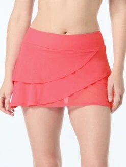 Coco Reef Sway Mesh Layer Swim Skort - Classic Solids -BCBGMAXAZRIA Shop u95126 847 06b4b5bb c7c3 4738 8c4e be087f9f22a5