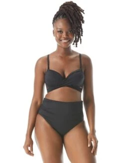 Coco Reef Enrapture Bra Sized Underwire Bikini Top - Classic Solids