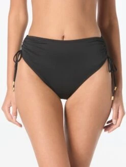 Coco Reef Inspire Shirred High Waist Bikini Bottom - Solids