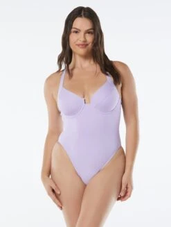 Coco Reef Admire Bra Sized Soft Sculpted Underwire One Piece Swimsuit - Flaunt Collection