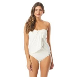 Vince Camuto Draped Bandeau Tankini Top - Sanremo Shades -BCBGMAXAZRIA Shop v21516 259 2 1f4bb671 0f63 4251 8c8b d8ca45fc35c9
