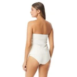 Vince Camuto Draped Bandeau Tankini Top - Sanremo Shades -BCBGMAXAZRIA Shop v21516 259 alt01 2 65e8e465 e0a7 4826 8a50 30db5a7b6b5e